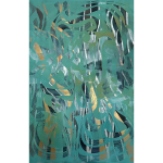 Colored leaf | 120x180 cm