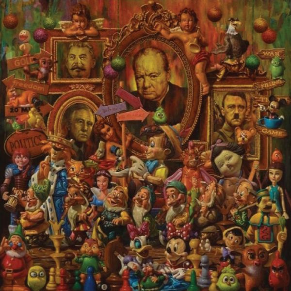 Dolls collection | 150x150 cm