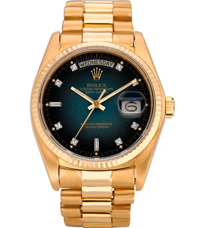 Rolex Day‑Date 36 18038 Yellow Gold Onyx 36 mm