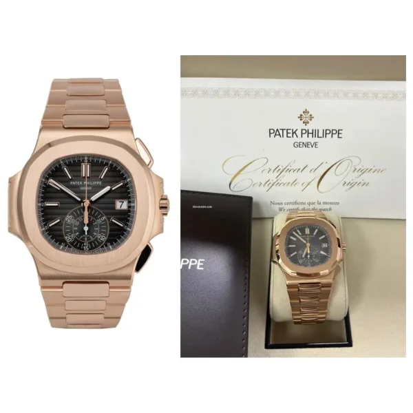 Patek Philippe Nautilus 59801R-001 Black Gradient Dial 40mm Rose Gold