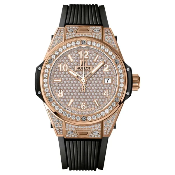 Hublot Big Bang One Click 465.OX.9010.RX.1604 Paved Diamond Dial 39mm